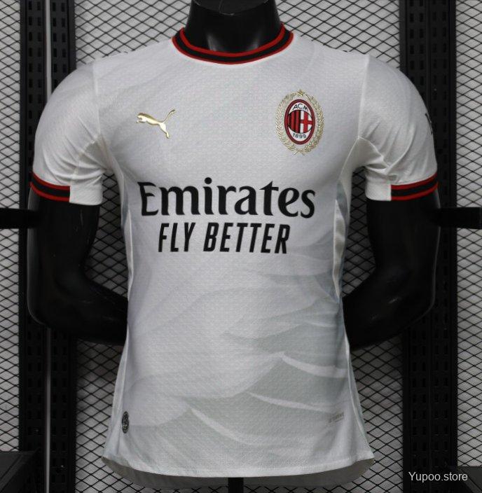 Camiseta de fútbol AC Milan 2026/27 VISITANTE MANGA CORTA VERSION JUGADOR